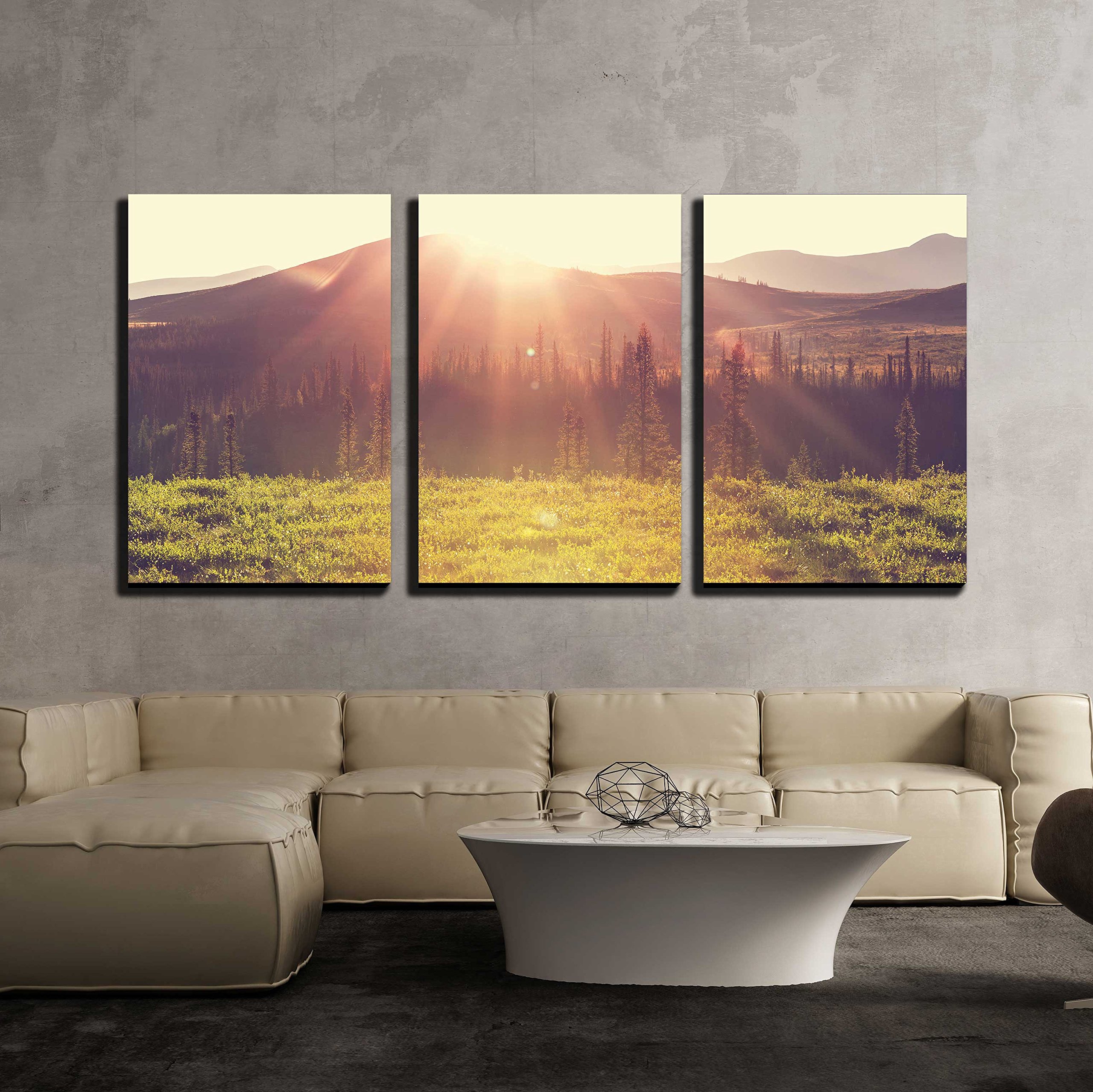 Amazon.co.jp: wall26 – 3パネルキャンバス壁アート 24